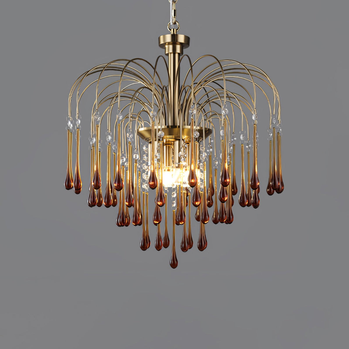 Cascade Glass Chandelier 6
