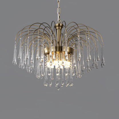 Cascade Glass Chandelier 9