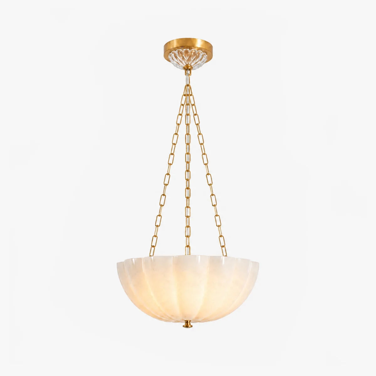 Cavelune Glass Bowl Chandelier 1