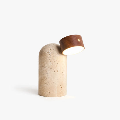 Caviren Travertine Table Lamp 0