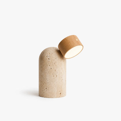 Caviren Travertine Table Lamp 1