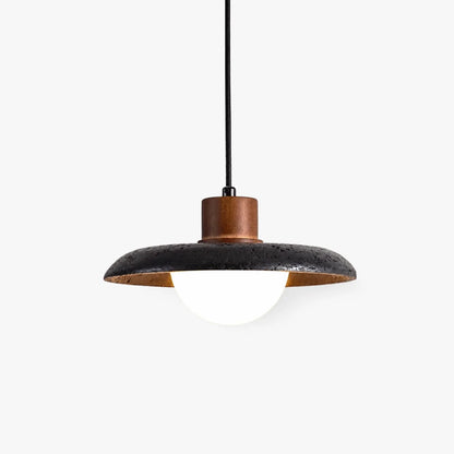 Cavreno Black Dome Pendant Light 0