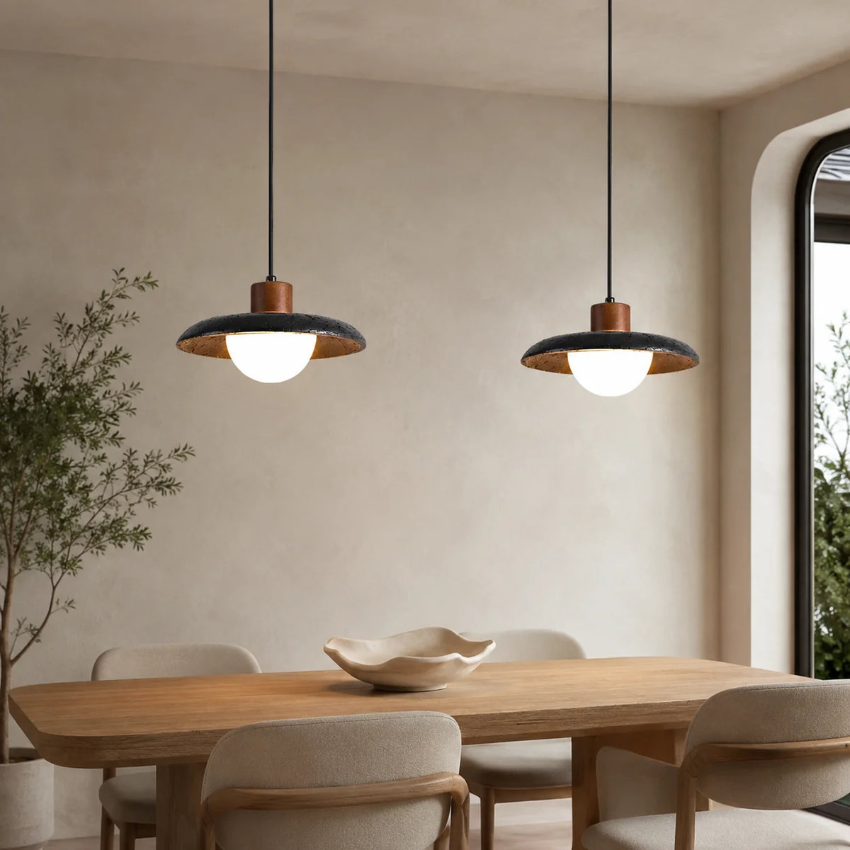 Cavreno Black Dome Pendant Light 5