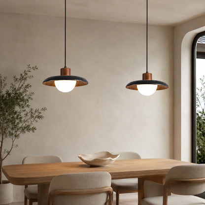 Cavreno Black Dome Pendant Light 5