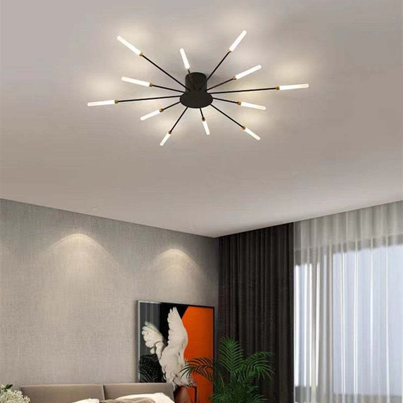 Ceiling Lamp with Radial LED Rods 0