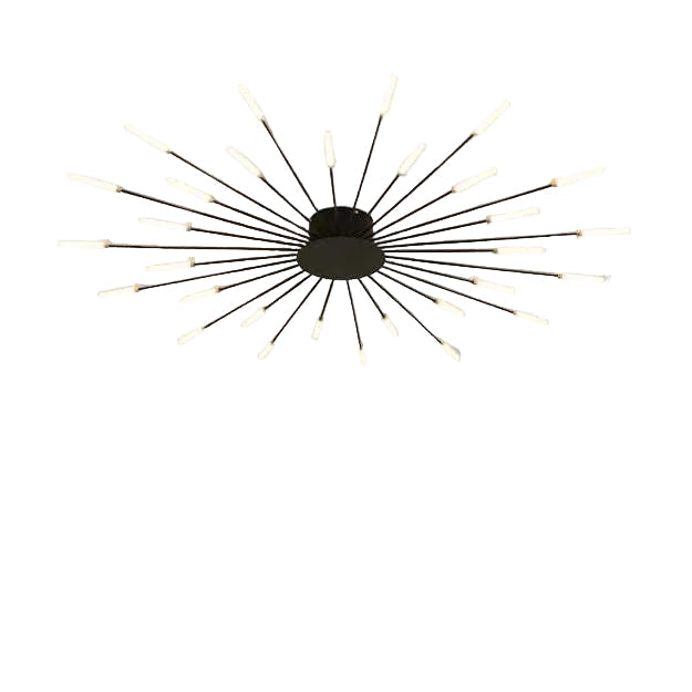 Ceiling Lamp with Radial LED Rods 1