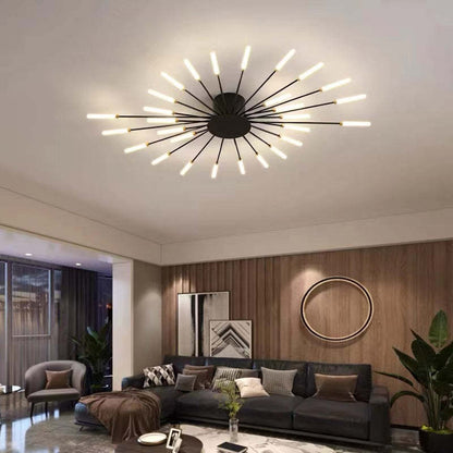 Ceiling Lamp with Radial LED Rods 12