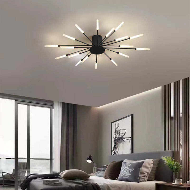 Ceiling Lamp with Radial LED Rods 17