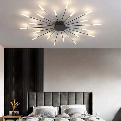 Ceiling Lamp with Radial LED Rods 19