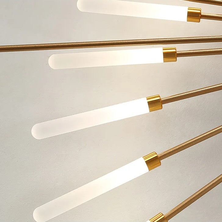 Ceiling Lamp with Radial LED Rods 6