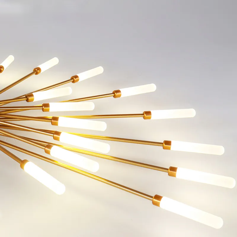 Ceiling Lamp with Radial LED Rods 7