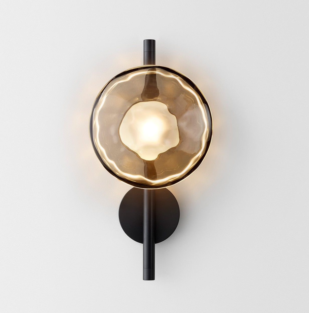 Nordic Round Design Ceto Glass Wall Light