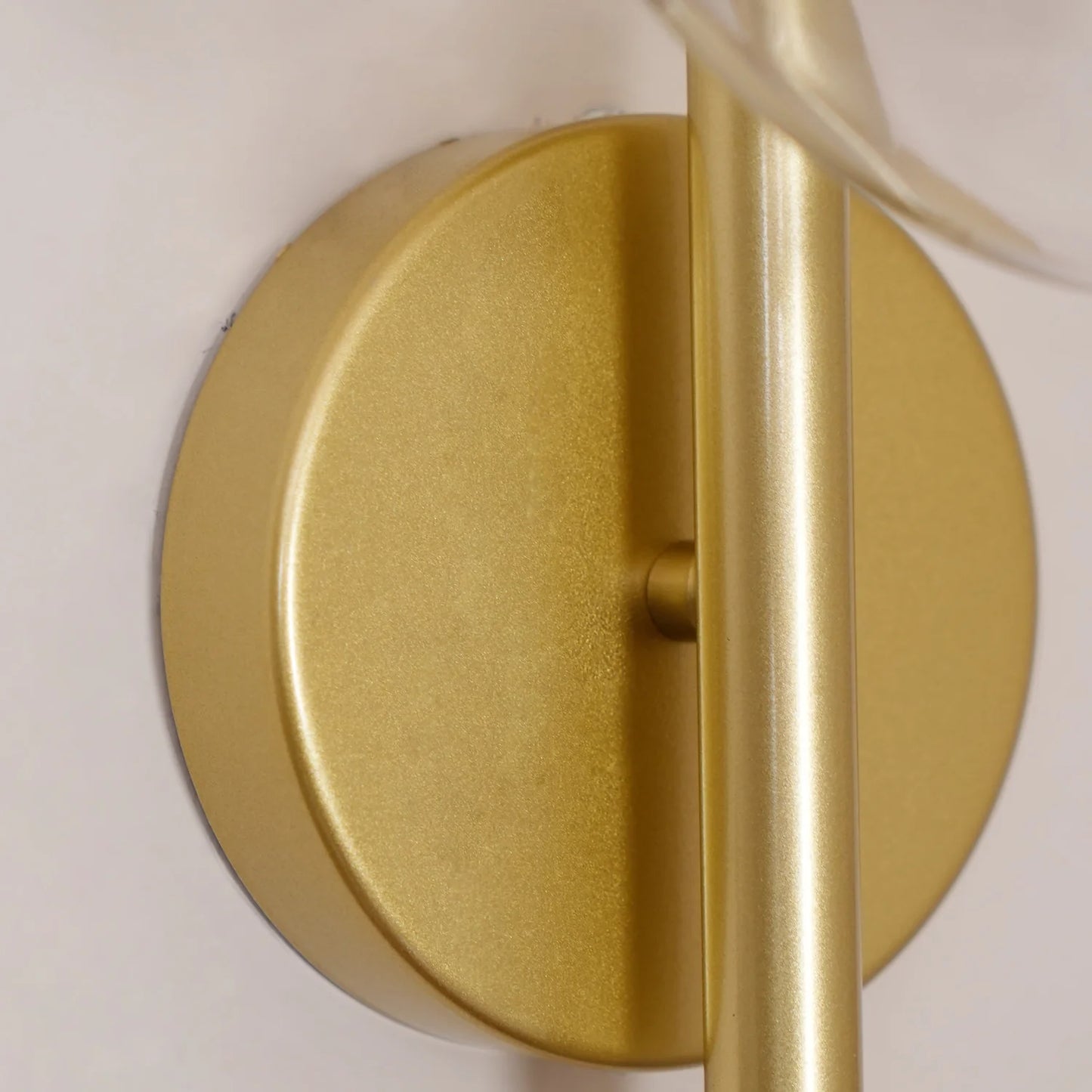 LuxRoyale Nordic Round Glass Wall Light Ceto Minimalist Sconce For Modern Hallway