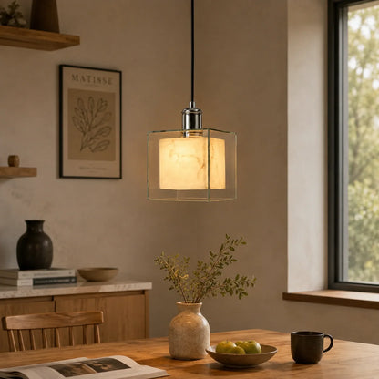 Cevrila Glass Cube Pendant Light 5