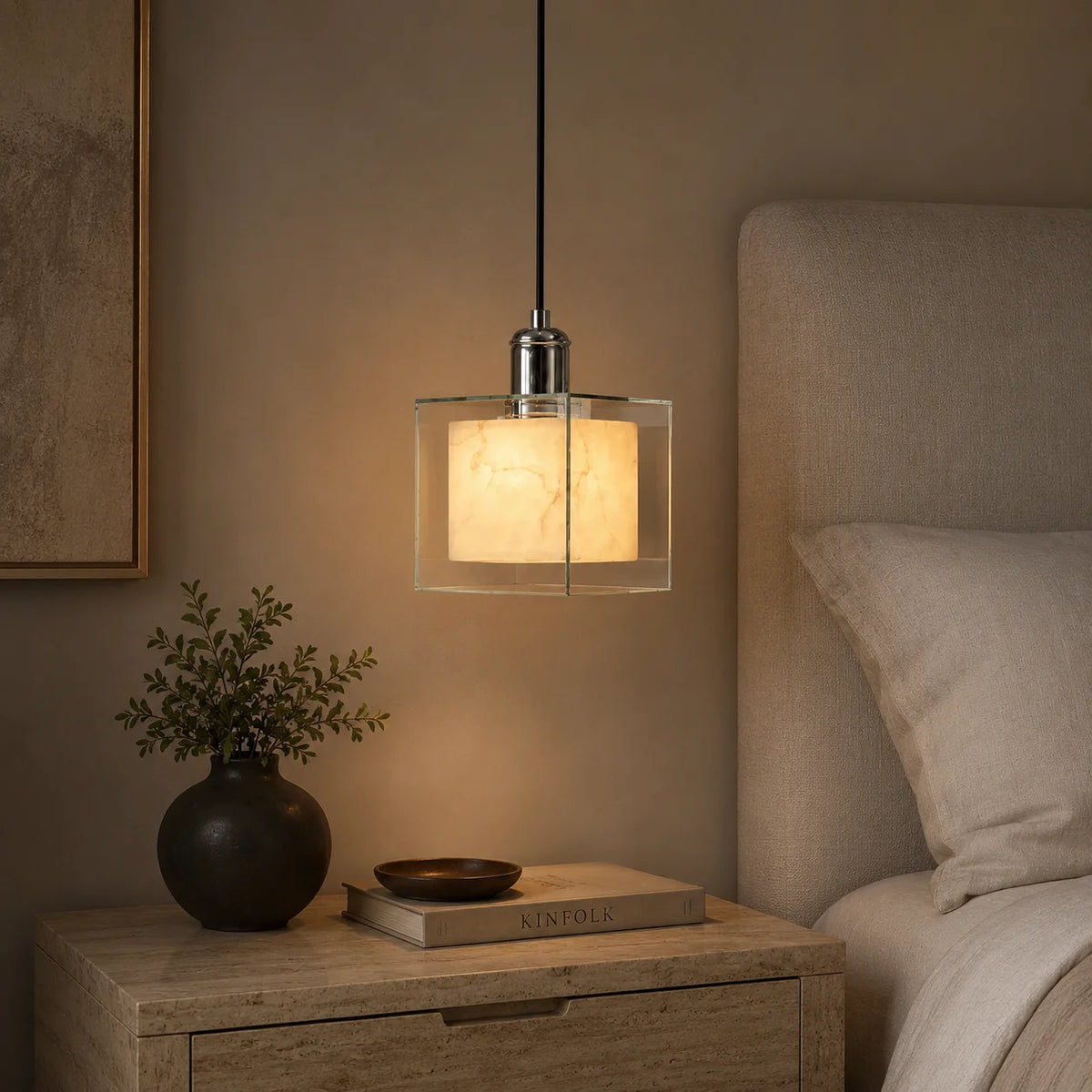 Cevrila Glass Cube Pendant Light 6