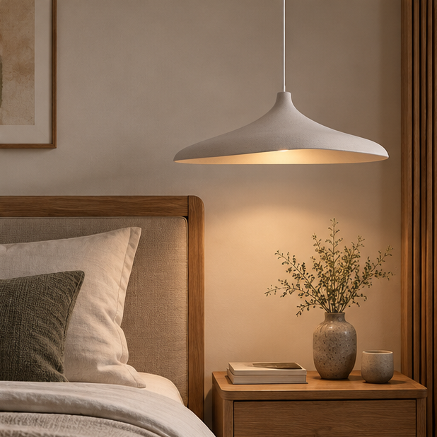 RoyaleGlow Organic Modern Wabi-Sabi Pendant Light for Dining Rooms