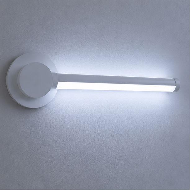 Royelux Modern Black LED Wall Sconce - Dimmable Aluminum Acrylic Light