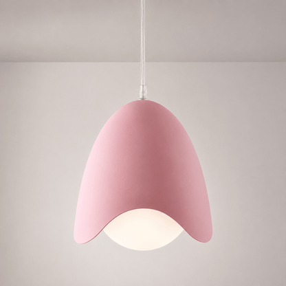 RoyaleGlow Modern Eggshell LED Pendant Light- 3-Light Dining Room Fixture