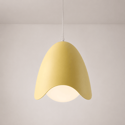 RoyaleGlow Modern Eggshell LED Pendant Light- 3-Light Dining Room Fixture