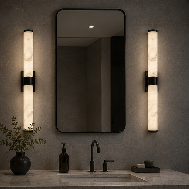 RoyaleGlow Modern Double Tube Wall Sconce - Elegant Up/Down Lighting