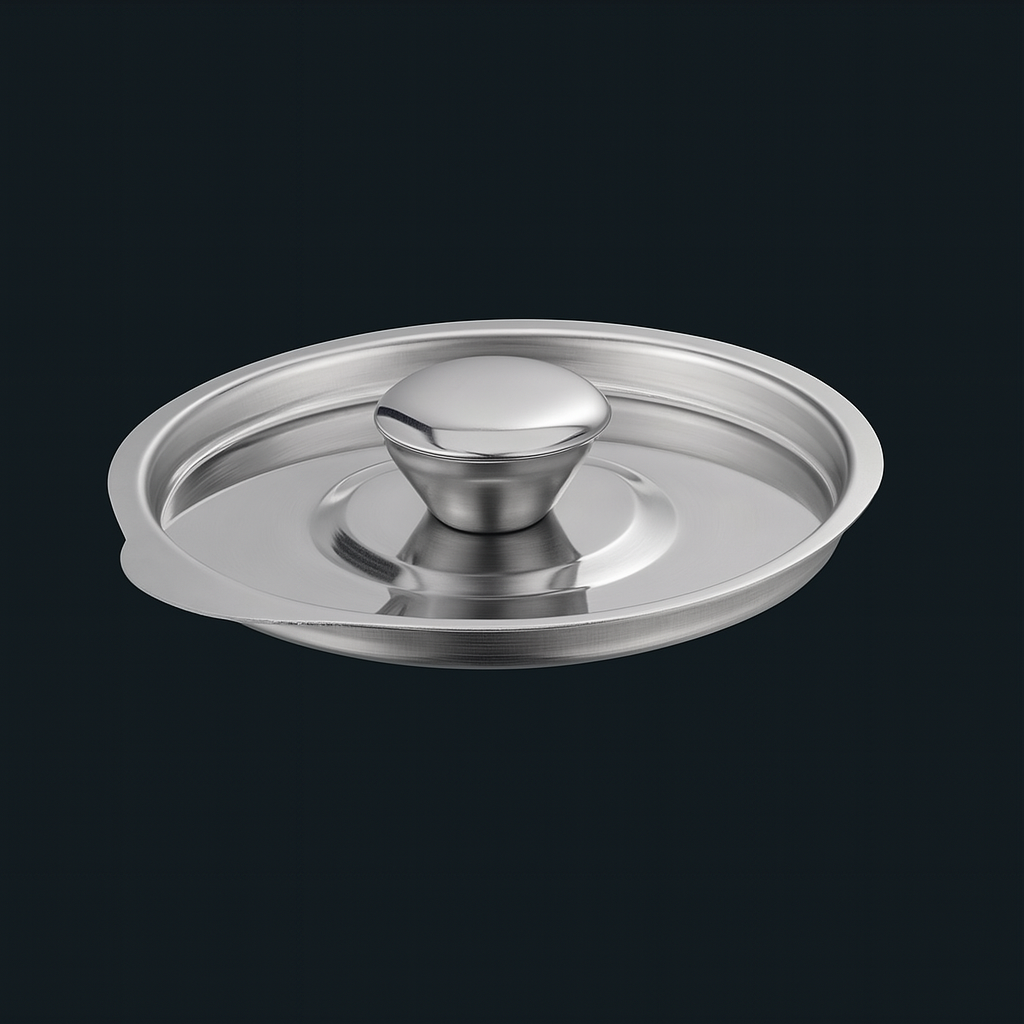 Royallure 304 Stainless Steel Deep Frying Pot with Strainer for Chicken & More