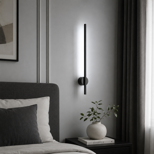 RoyaleGlow Modern Minimalist LED Wall Sconce - Linear Strip Wall Light