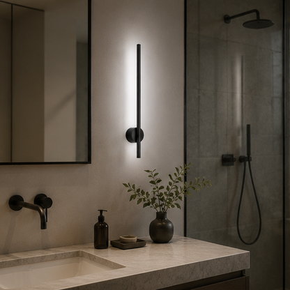 RoyaleGlow Modern Minimalist LED Wall Sconce - Linear Strip Wall Light