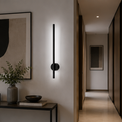 RoyaleGlow Modern Minimalist LED Wall Sconce - Linear Strip Wall Light