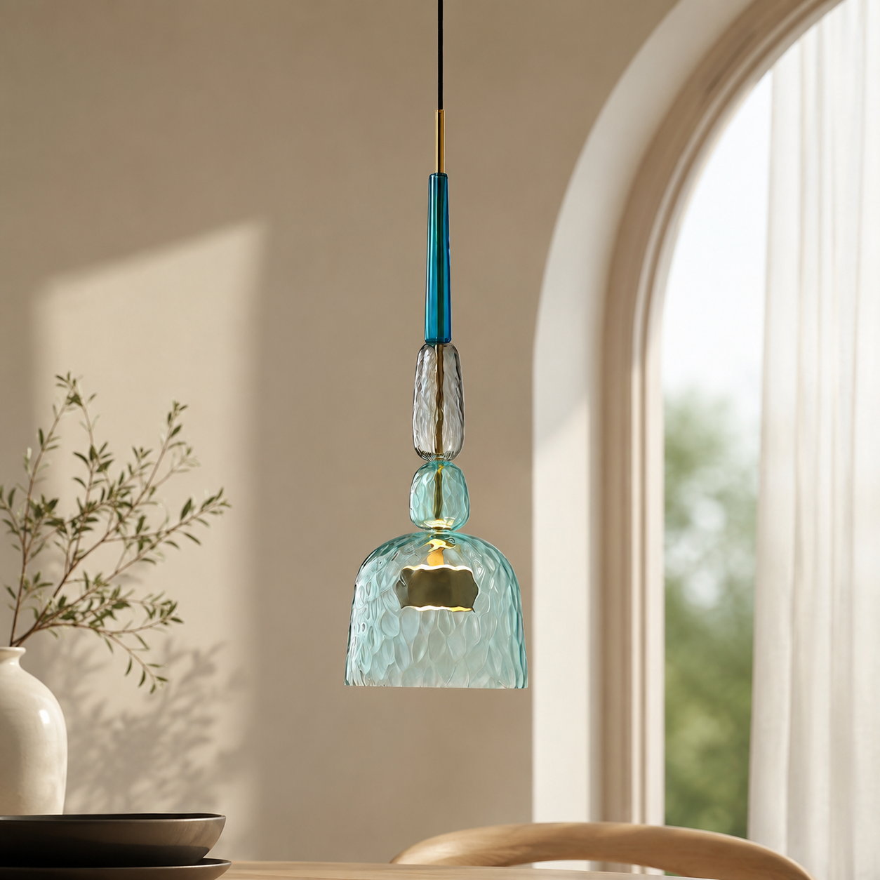 olored Bar Counter Restaurant Light Bedroom Bedside Pendant Light Nordic Macaron Colored Glass Pendant Light