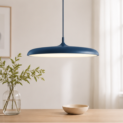 Royallure Modern LED Kitchen Pendant Light - Adjustable Height Flying Saucer Design