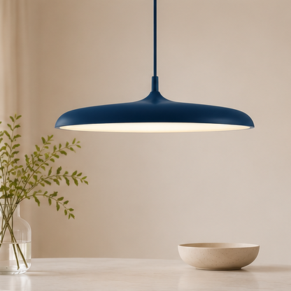 Royallure Modern LED Kitchen Pendant Light - Adjustable Height Flying Saucer Design