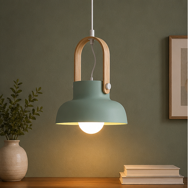 RoyaleGlow Nordic Macaron Pendant Light for Kitchen Island, Dining Room, Restaurant & Bar