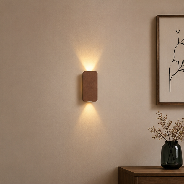 Royallure Modern Up & Down Wall Sconce Light with Warm LED for Indoor Lighting
