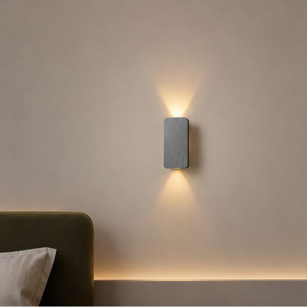 Royallure Modern Up & Down Wall Sconce Light with Warm LED for Indoor Lighting