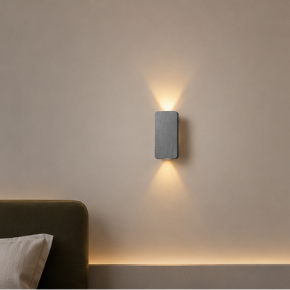 Royallure Modern Up & Down Wall Sconce Light with Warm LED for Indoor Lighting