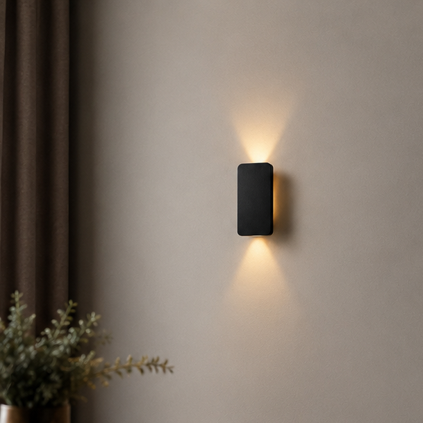 Royallure Modern Up & Down Wall Sconce Light with Warm LED for Indoor Lighting