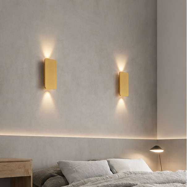 Royallure Modern Up & Down Wall Sconce Light with Warm LED for Indoor Lighting
