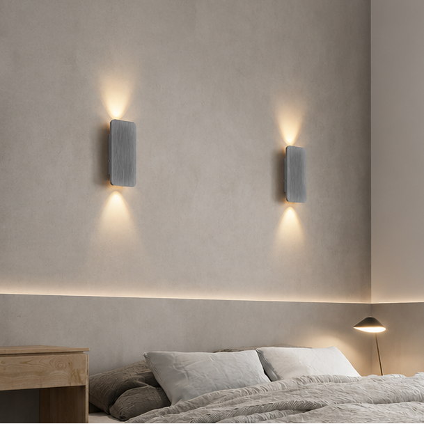 Royallure Modern Up & Down Wall Sconce Light with Warm LED for Indoor Lighting