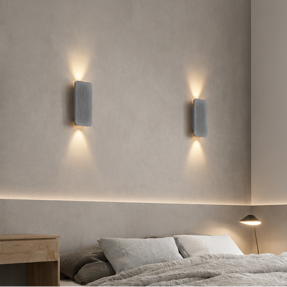 Royallure Modern Up & Down Wall Sconce Light with Warm LED for Indoor Lighting