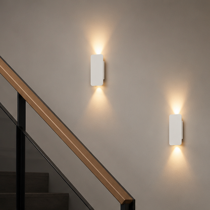 Royallure Modern Up & Down Wall Sconce Light with Warm LED for Indoor Lighting