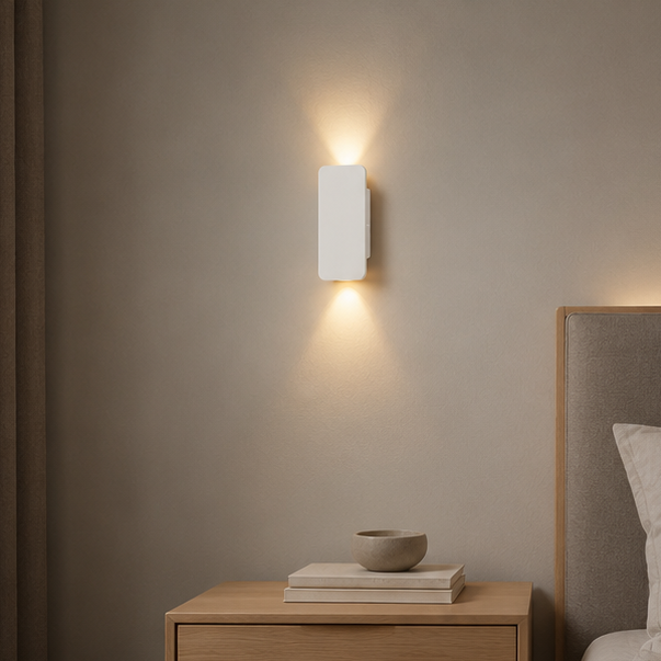 Royallure Modern Up & Down Wall Sconce Light with Warm LED for Indoor Lighting