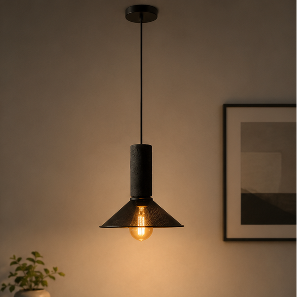 Royallure Industrial Pendant Light for Kitchen Island, Dining Room, Cafe & Bar Lighting
