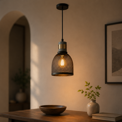 Royallure Industrial Pendant Light for Kitchen Island, Dining Room, Cafe & Bar Lighting