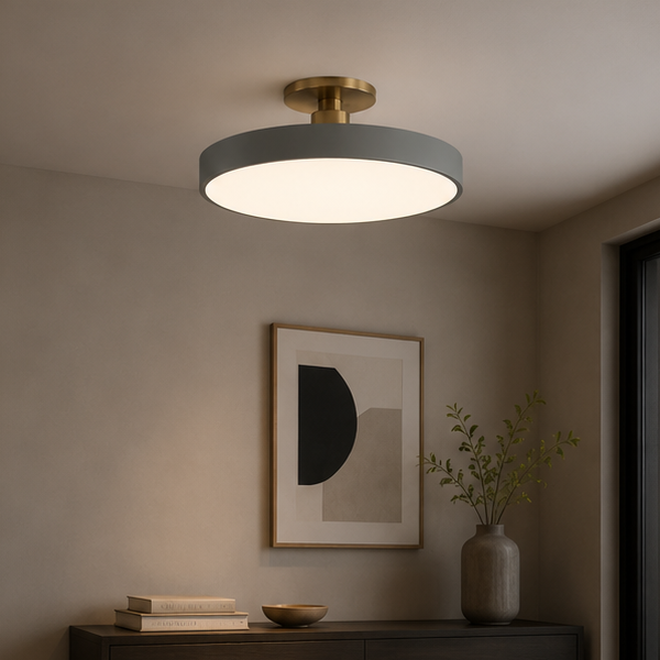 Lumora LED Ceiling Light for Living Room, Bedroom, Study & Balcony with Dimmable Lighting