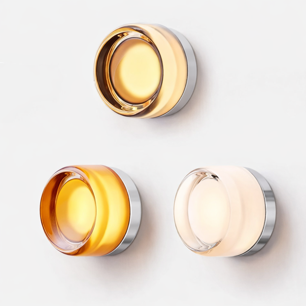 RoyaleGlow Nordic Luxury Circular Wall Lamp - Modern Wall Light for Bedroom and Hallway