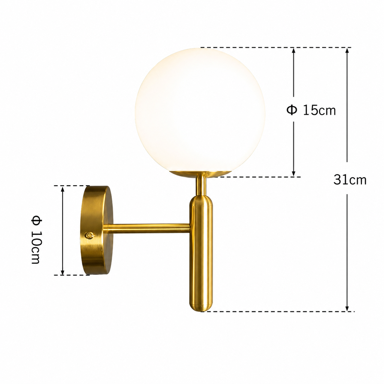 Lumora Modern Wireless Dimmable LED Wall Lamp with Touch Control