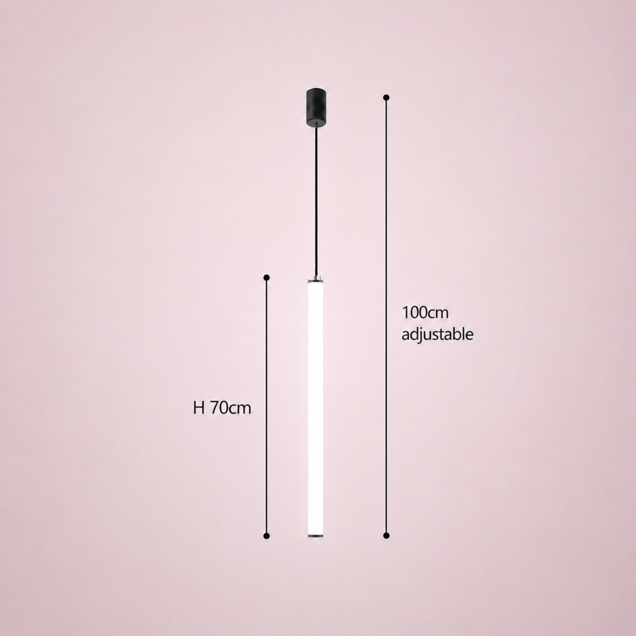 Rayvia Nordic Modern LED Pendant Light Contemporary Minimalist Aluminum Design