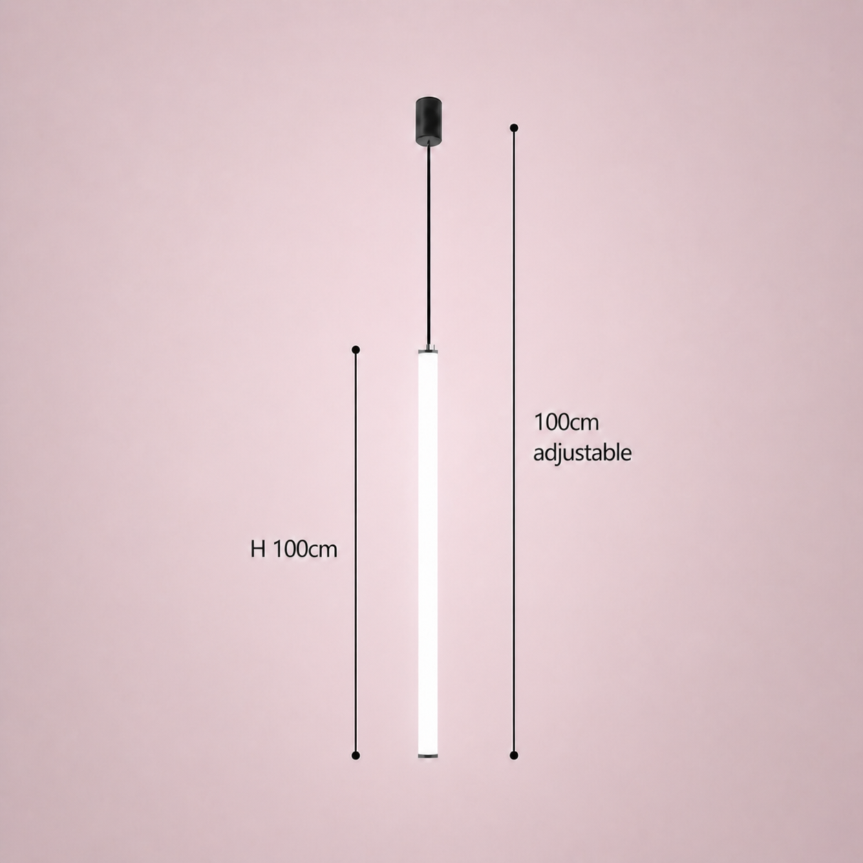 Rayvia Nordic Modern LED Pendant Light Contemporary Minimalist Aluminum Design