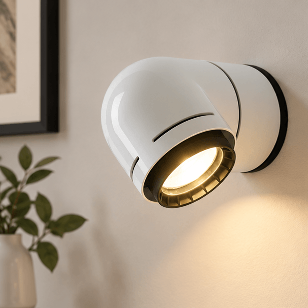 RoyaleGlow Adjustable Modern Wall Sconce Light with Dimmable Focus Lens - Royale Basic
