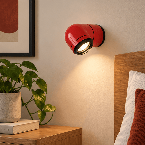 RoyaleGlow Adjustable Modern Wall Sconce Light with Dimmable Focus Lens - Royale Basic